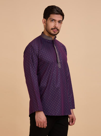 Mens Silk Kurta - Roop Darshan