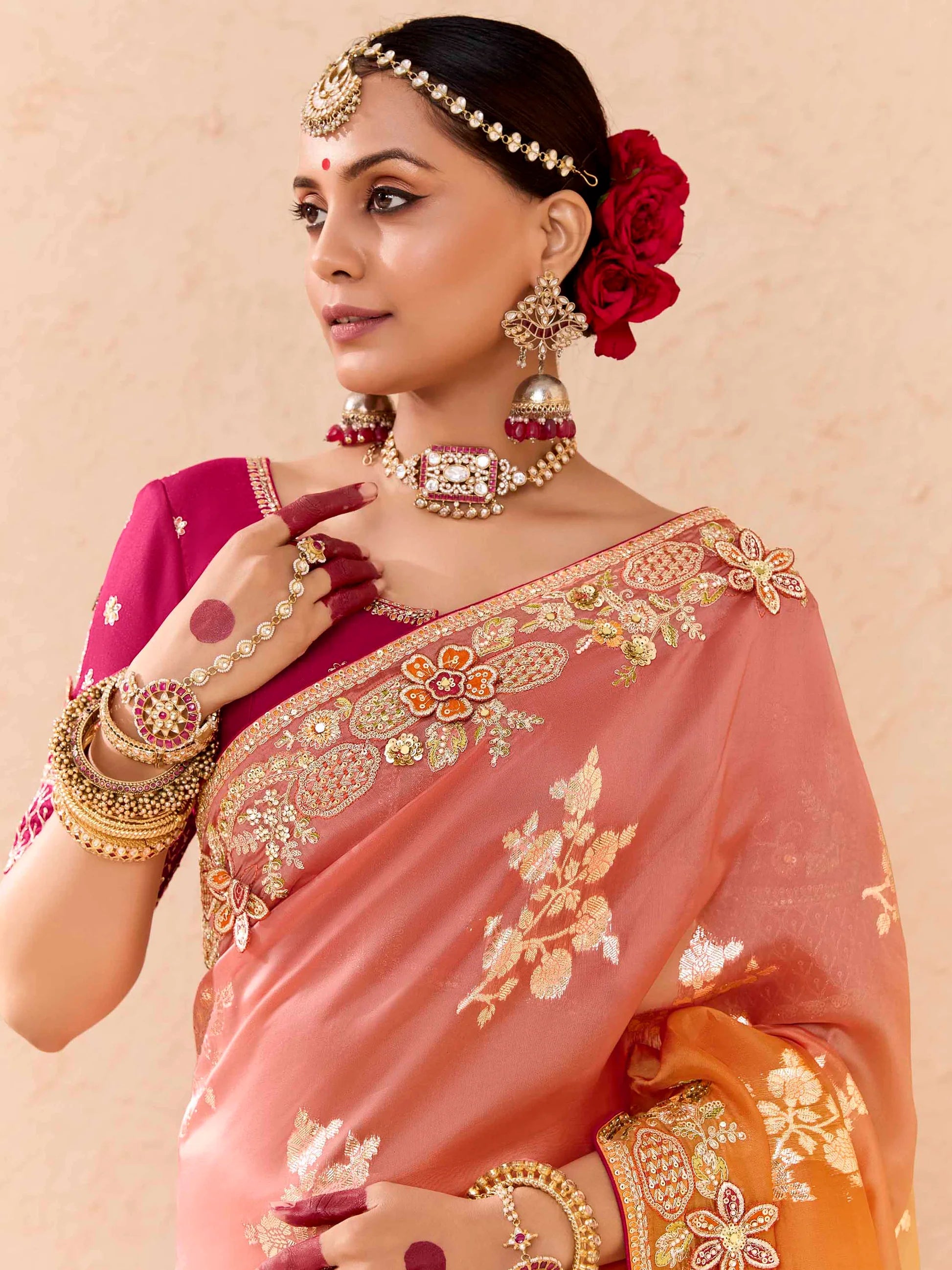 Tiya Saree - Roop Darshan