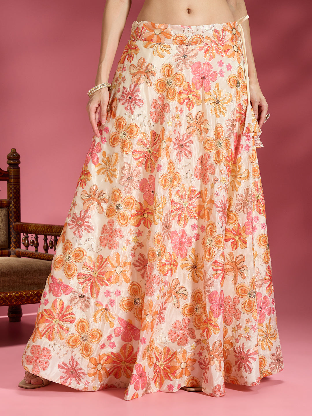 Ananya Silk Skirt