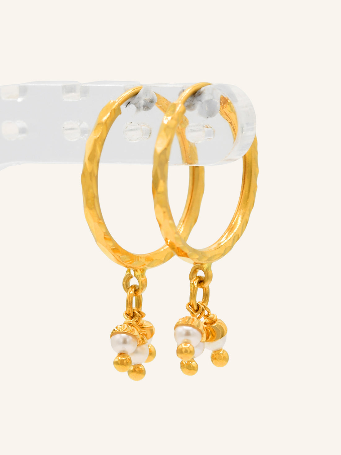 22ct Gold Pearl Bali