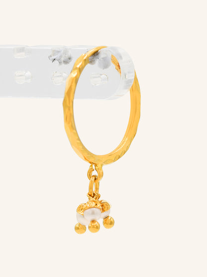 22ct Gold Pearl Bali