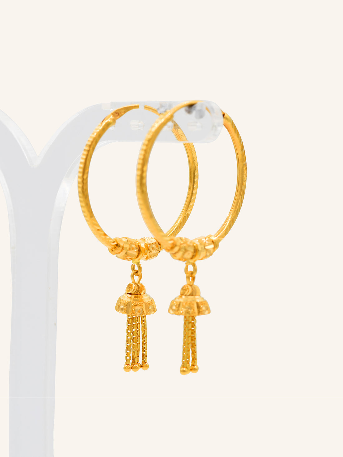 22ct Gold Jhumki Bali