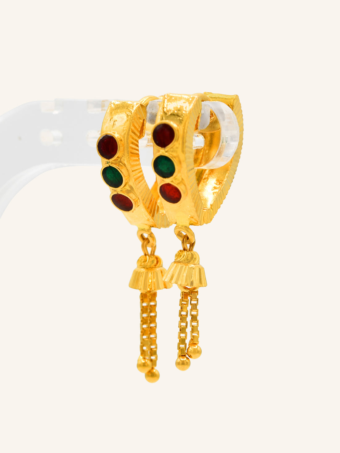 22ct Gold Minakari Bali