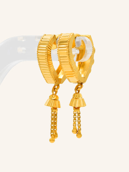 22ct Gold Minakari Bali