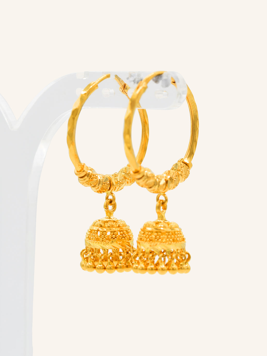 22ct Gold Jhumki Bali