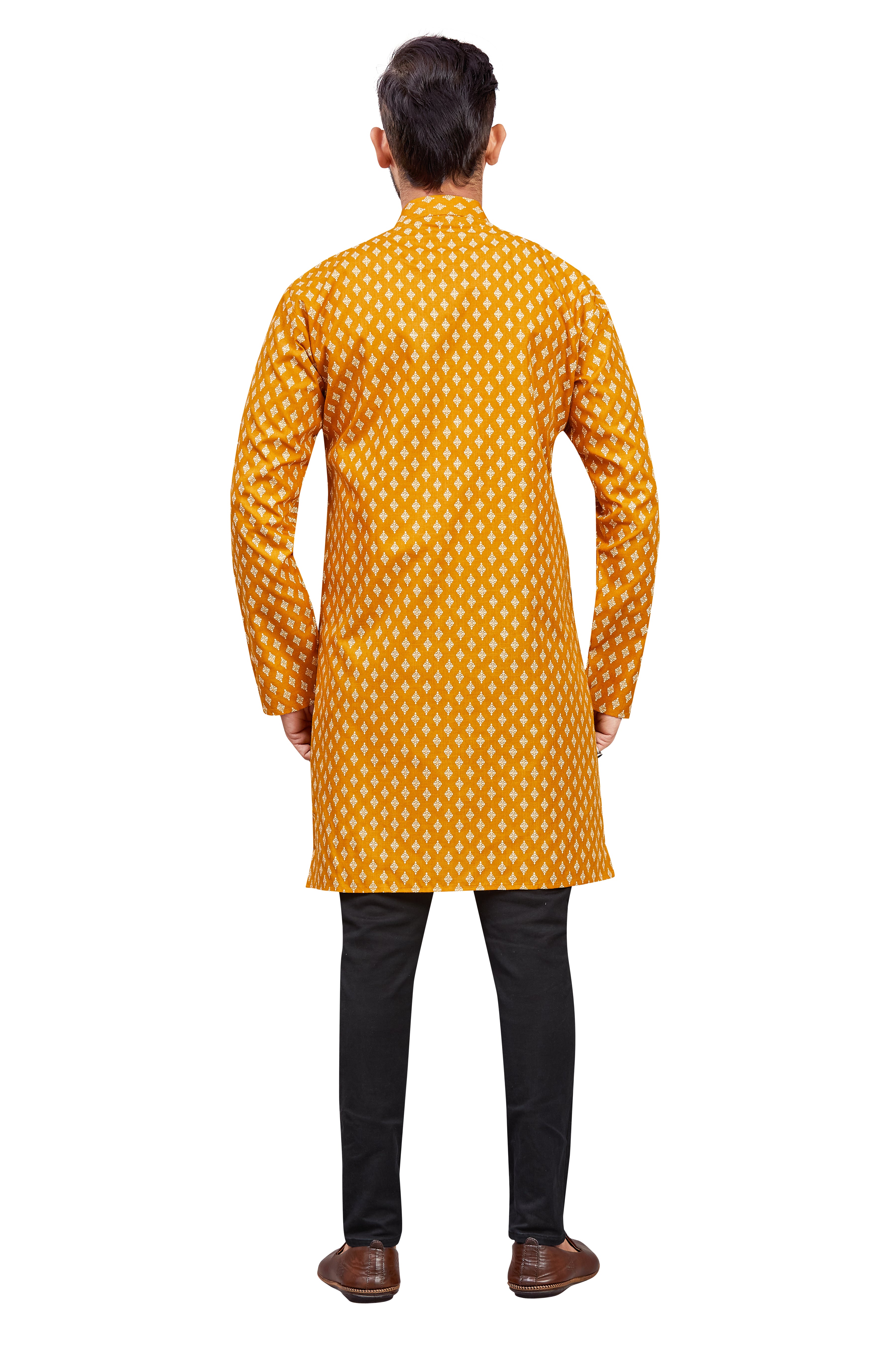 Mens Printed Kurti - Roop Darshan