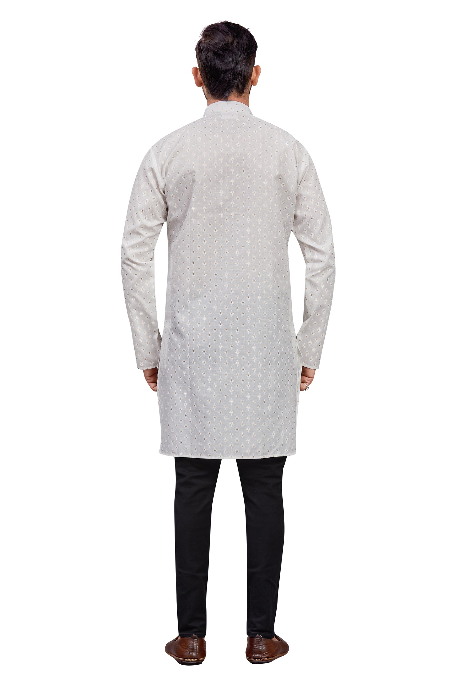 Mens Printed Kurti - Roop Darshan