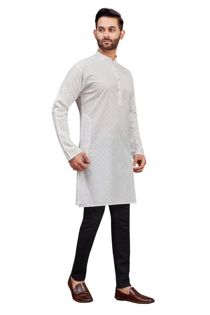 Mens Printed Kurti - Roop Darshan