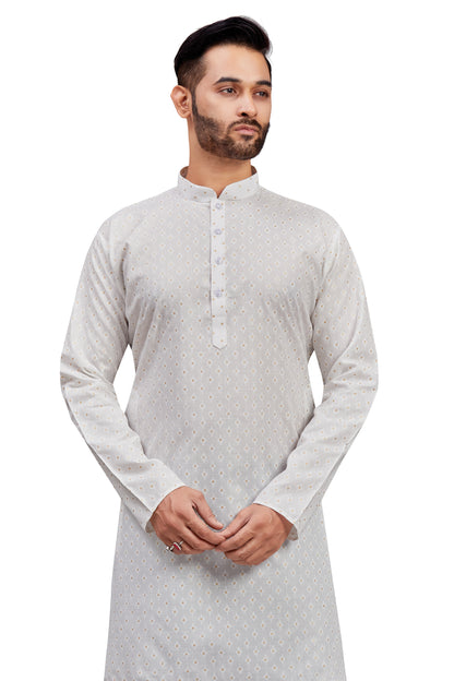 Mens Printed Kurti - Roop Darshan