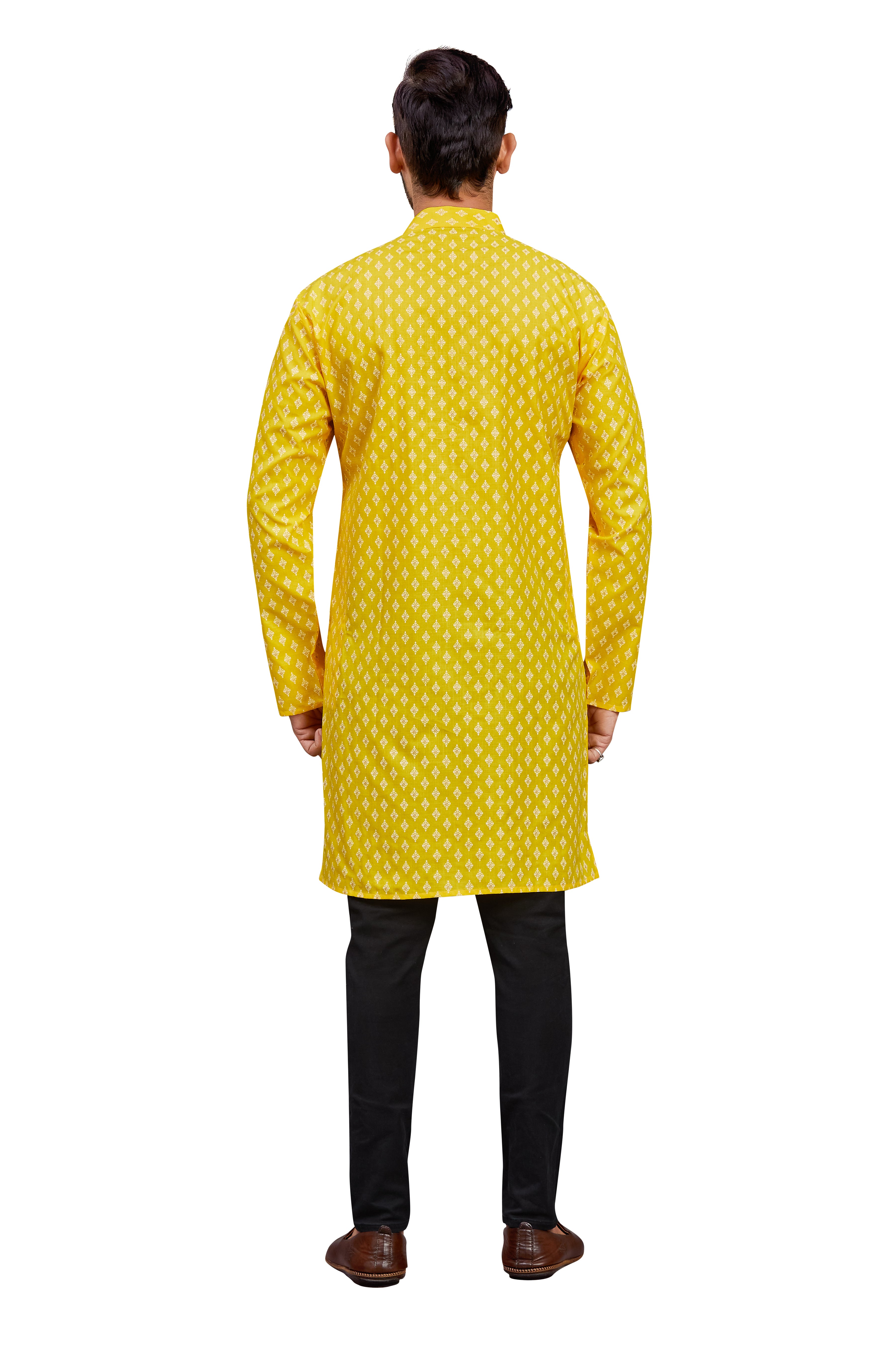 Mens Printed Kurti - Roop Darshan