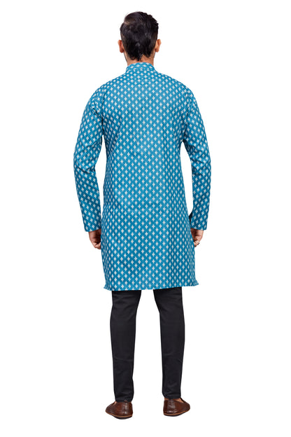 Mens Printed Kurti - Roop Darshan