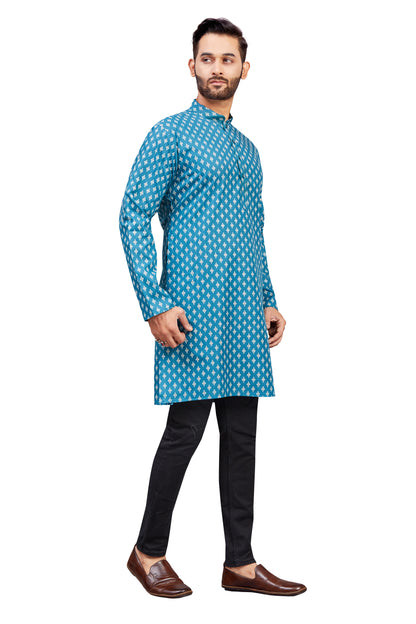 Mens Printed Kurti - Roop Darshan