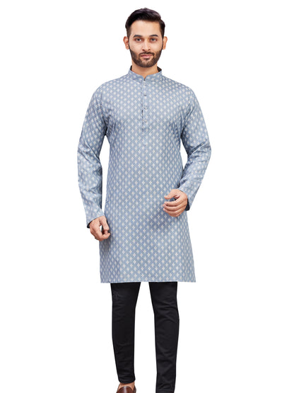 Mens Printed Kurti - Roop Darshan