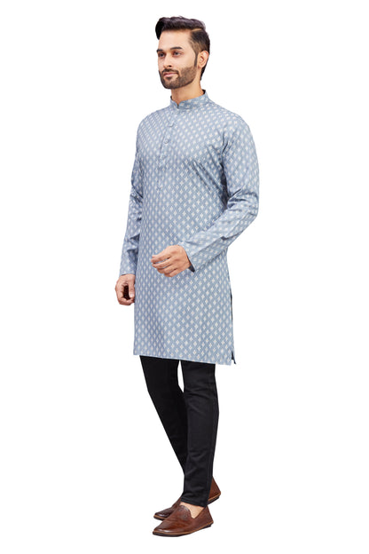 Mens Printed Kurti - Roop Darshan