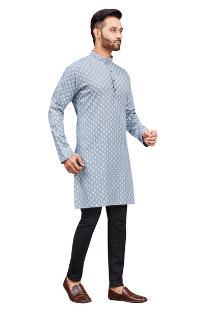 Mens Printed Kurti - Roop Darshan