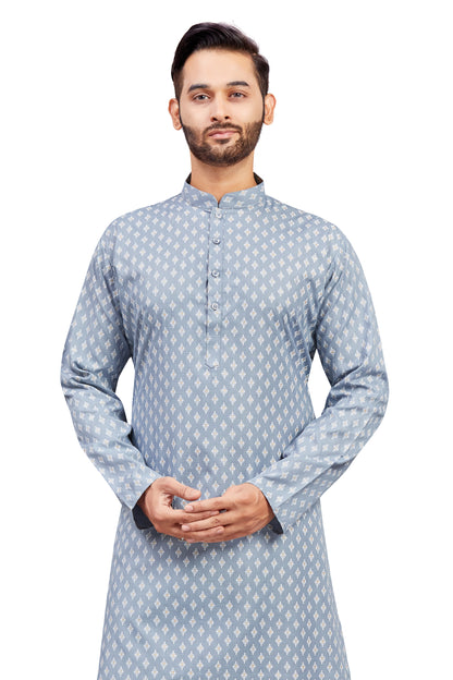 Mens Printed Kurti - Roop Darshan