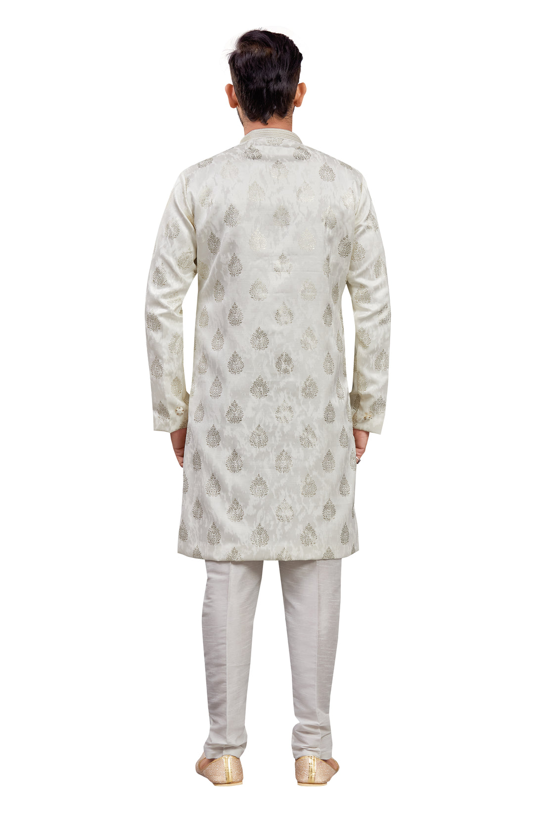 Mens Printed Kurta Set - Roop Darshan
