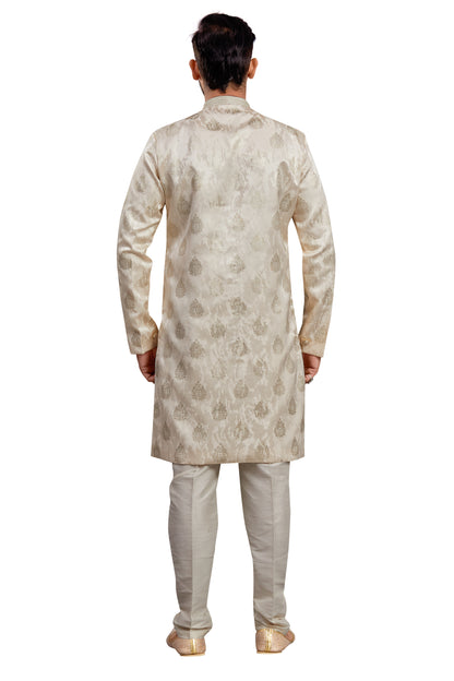 Mens Printed Kurta Set - Roop Darshan
