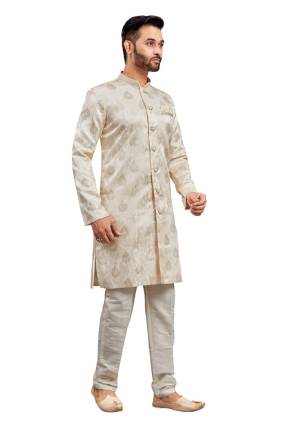 Mens Printed Kurta Set - Roop Darshan