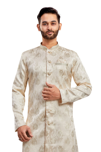 Mens Printed Kurta Set - Roop Darshan