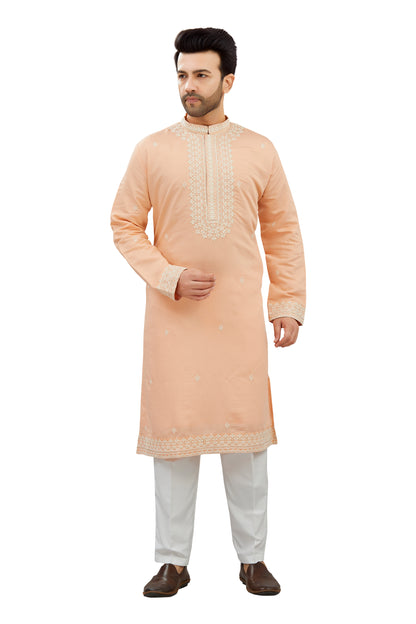 Mens Silk Kurta Set
