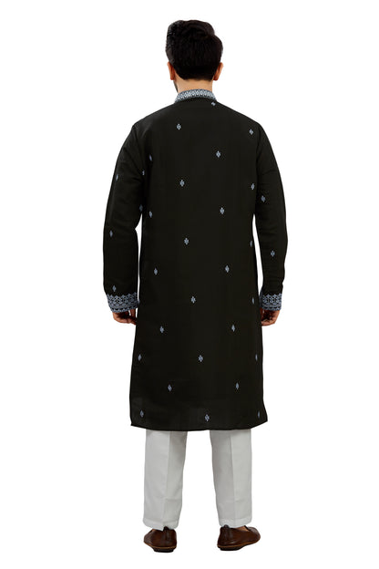 Mens Silk Kurta Set