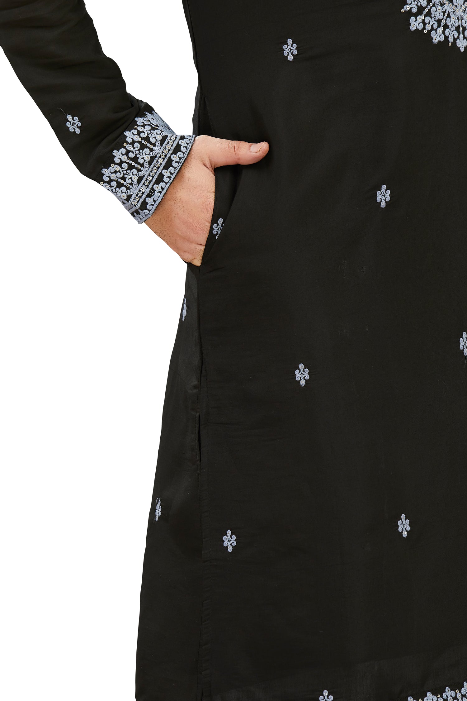 Mens Silk Kurta Set