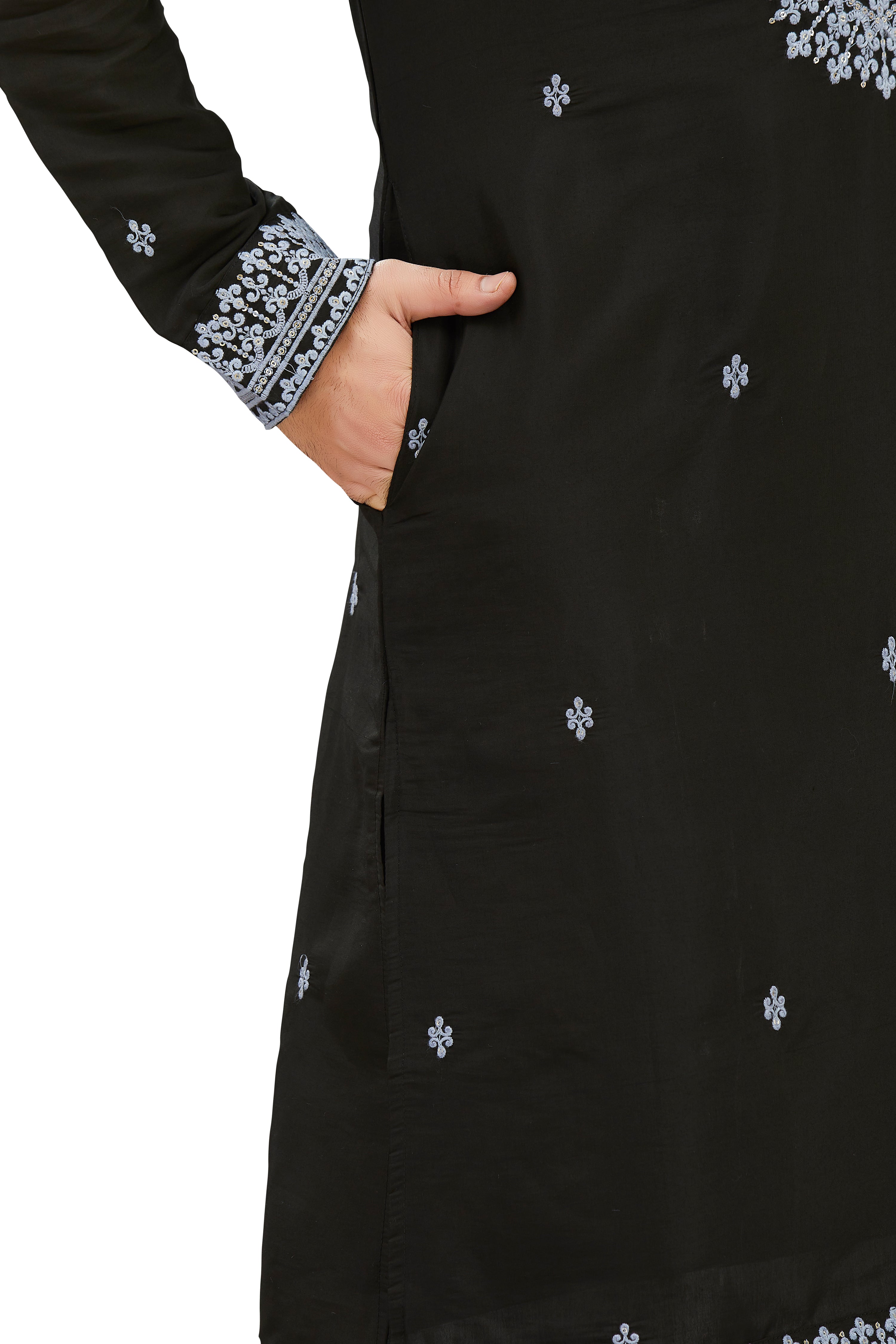 Mens Silk Kurta Set - Roop Darshan