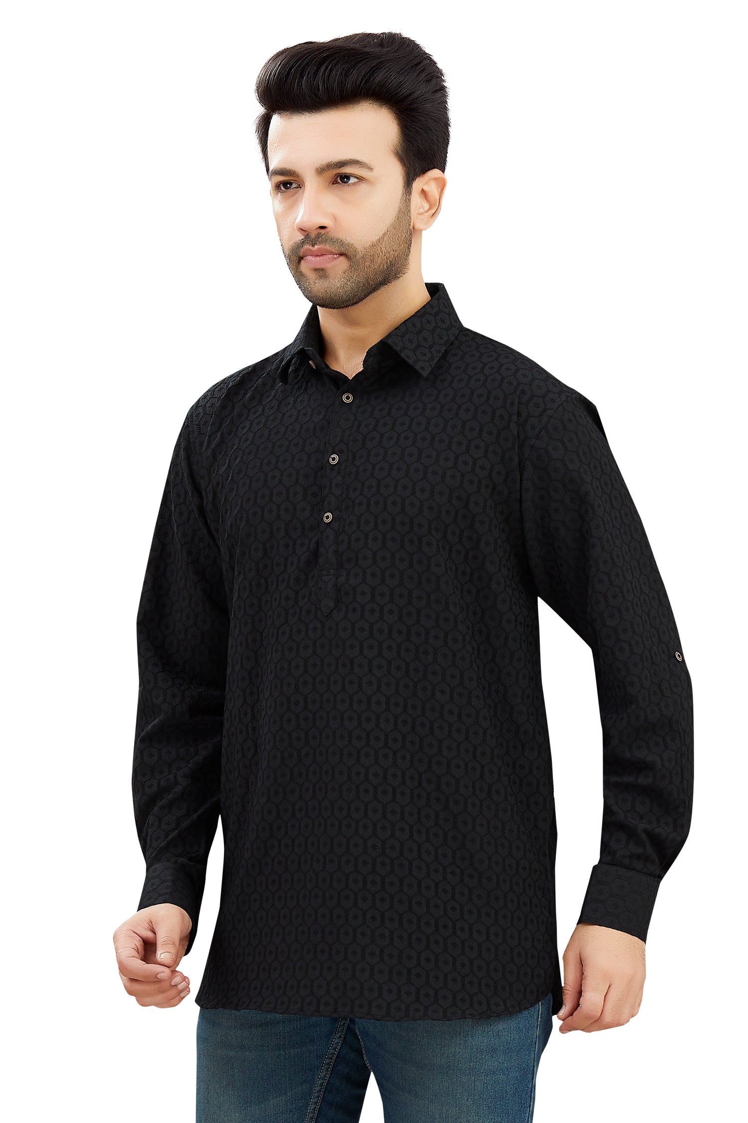 Mens Silk Kurta