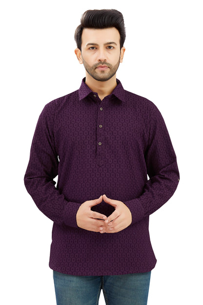 Mens Silk Kurta