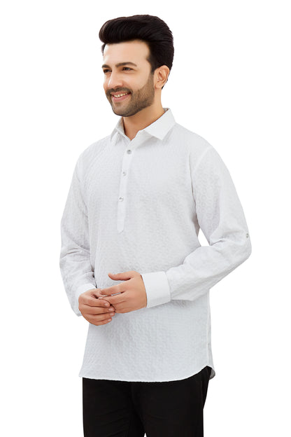 Mens Silk Kurta