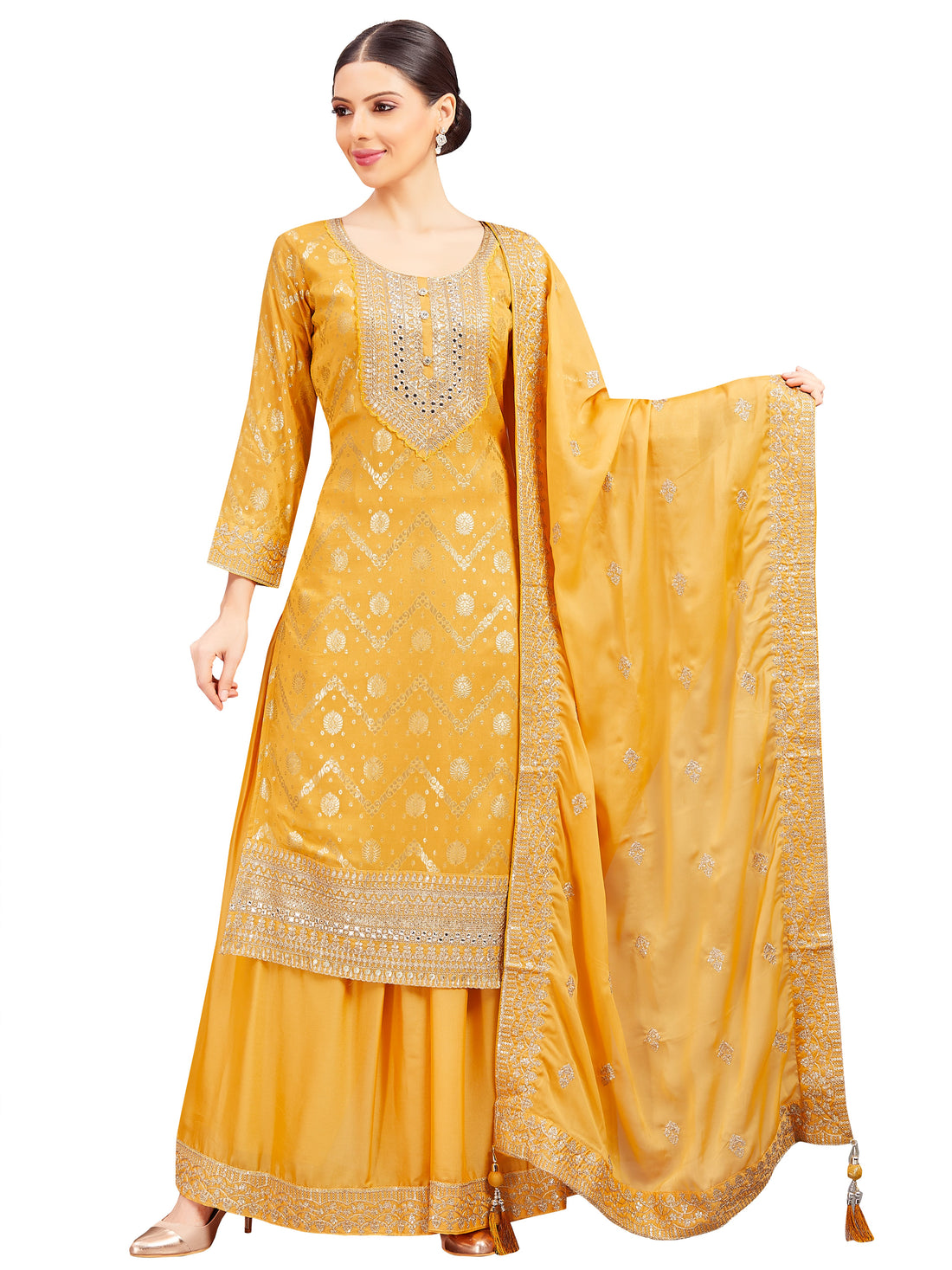 Manisha Palazzo Suit - Roop Darshan