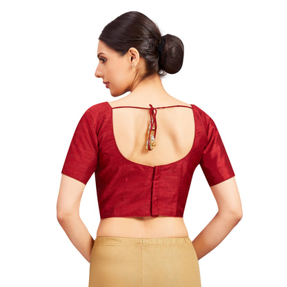 Dupion Saree Blouse - Roop Darshan