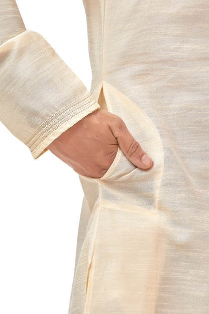 Mens Plain Kurta Set - Roop Darshan