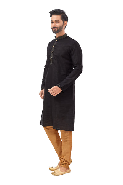 Mens Plain Kurta Set - Roop Darshan