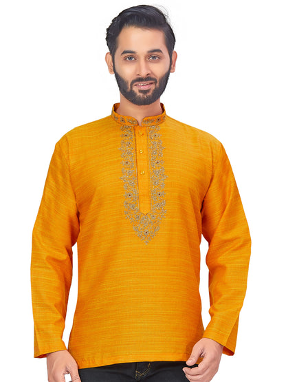 Mens Embroidered Kurti - Roop Darshan