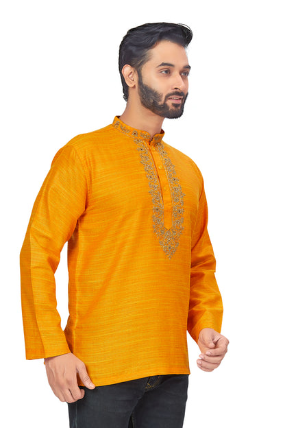 Mens Embroidered Kurti - Roop Darshan