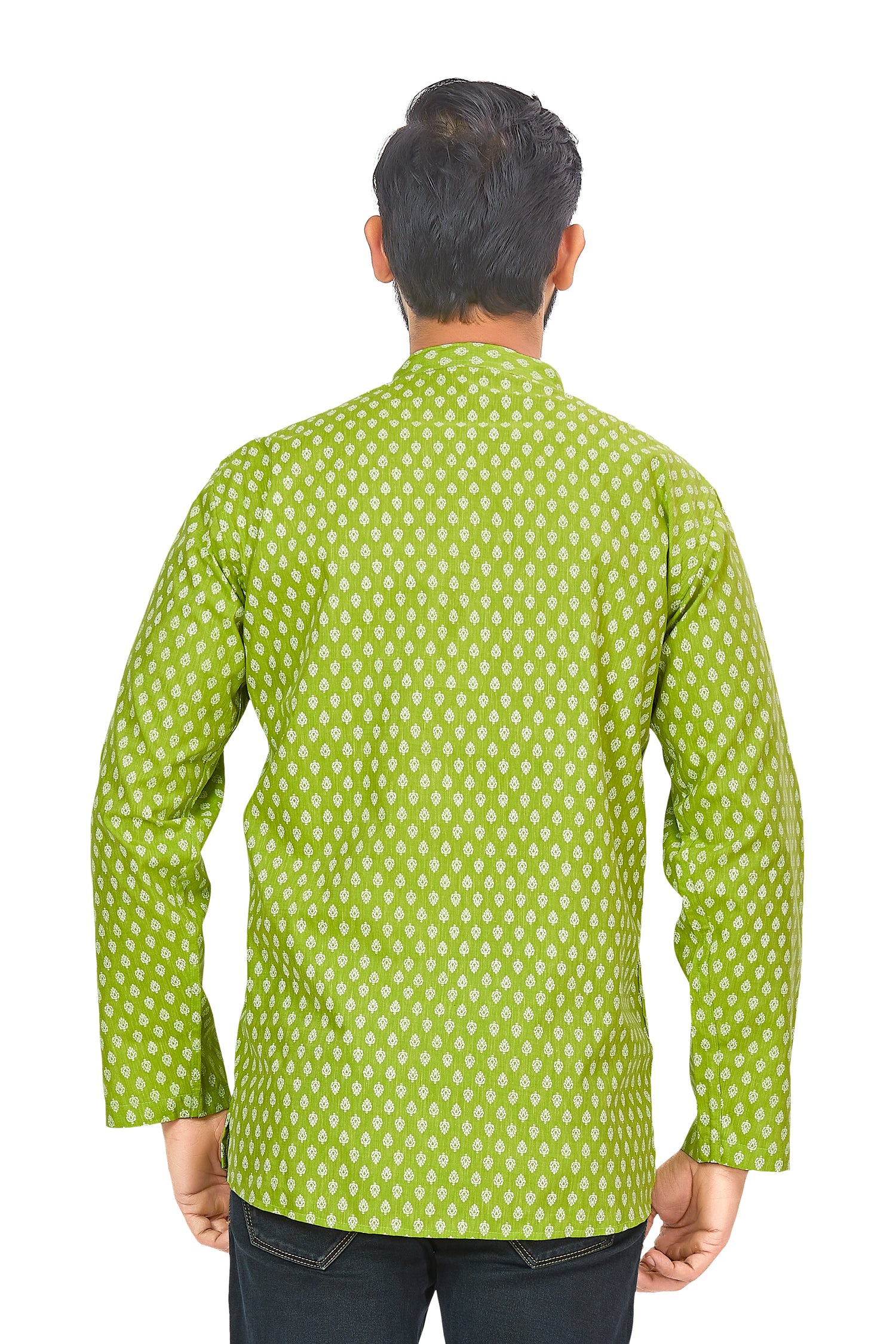 Mens Printed Kurti - Roop Darshan