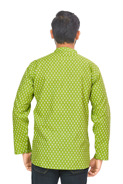 Mens Printed Kurti - Roop Darshan