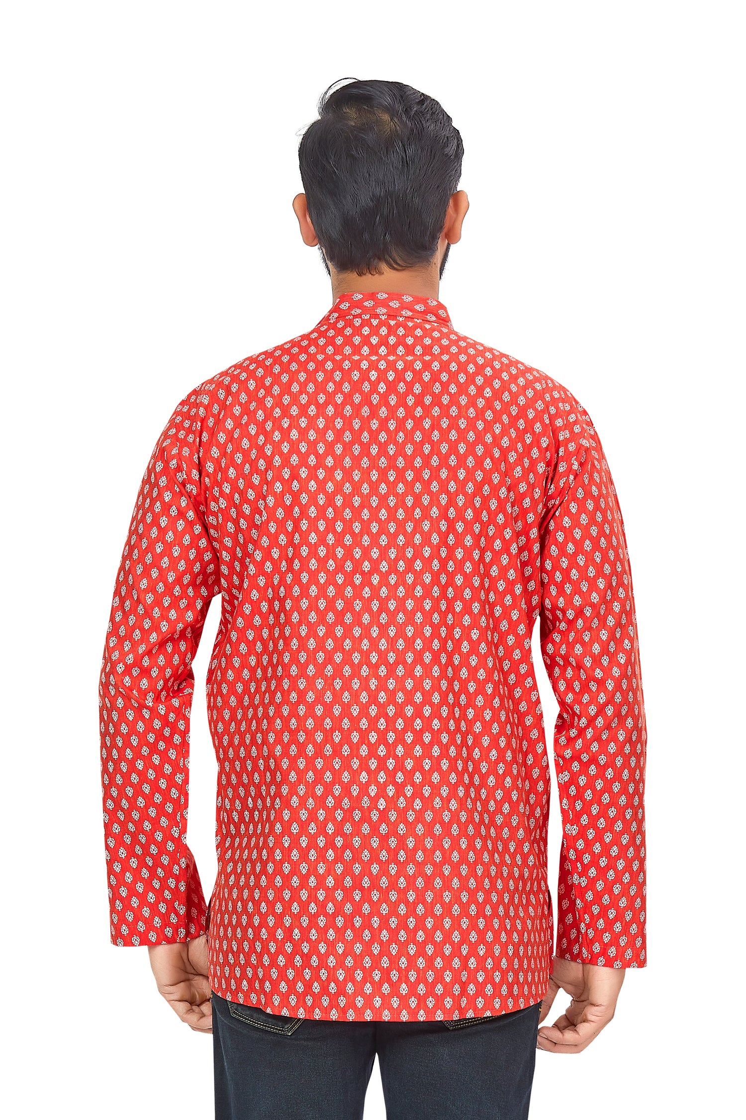 Mens Printed Kurti - Roop Darshan