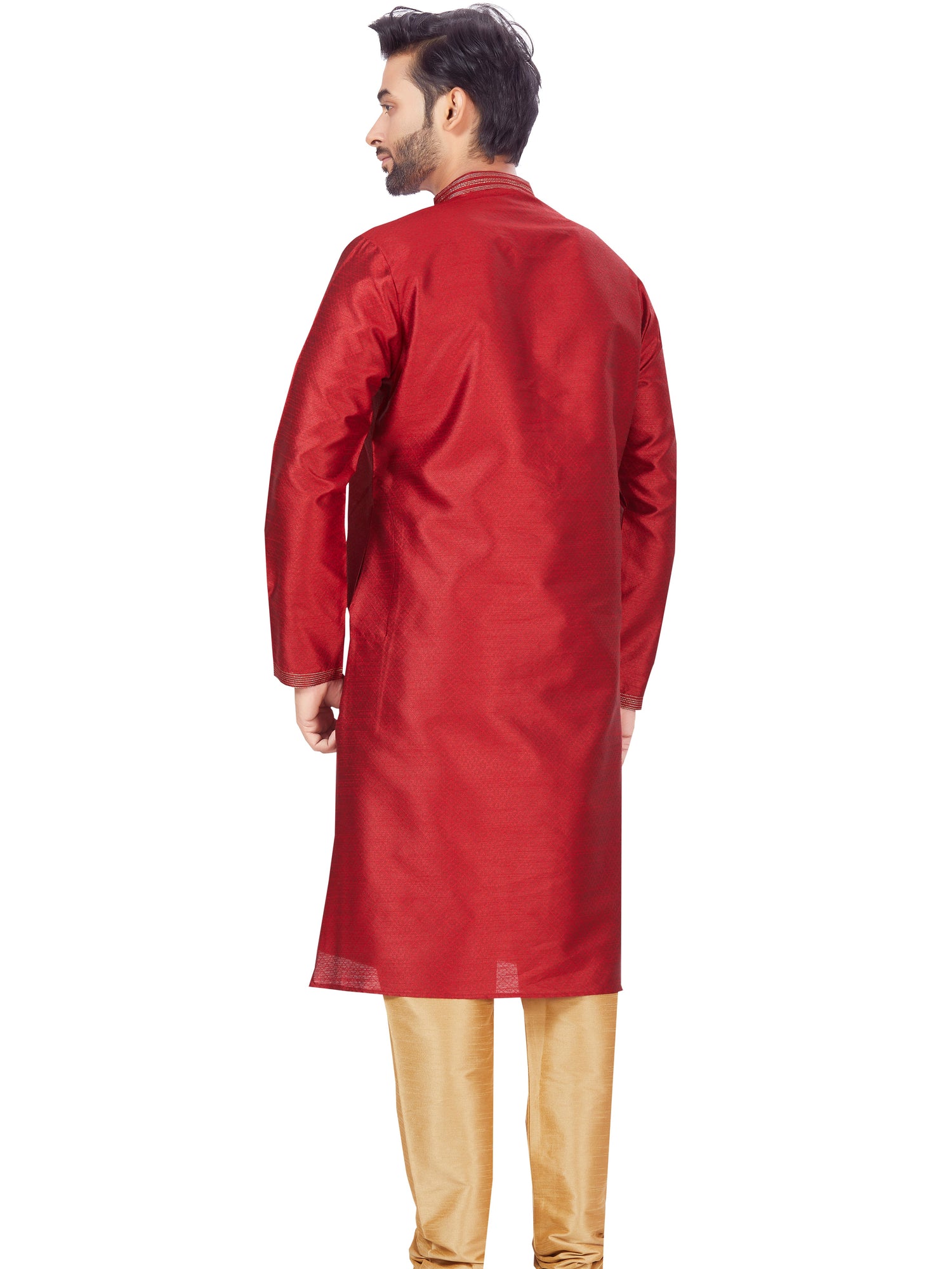 Mens Plain Kurta Payjama - Roop Darshan