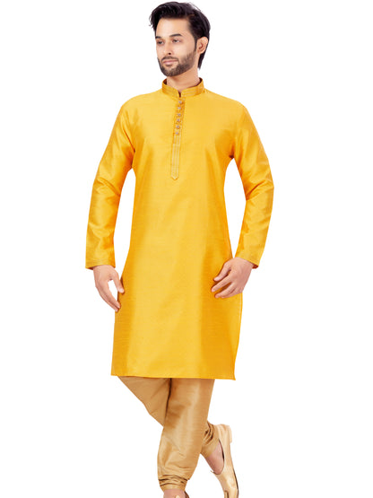 Mens Plain Kurta Payjama - Roop Darshan