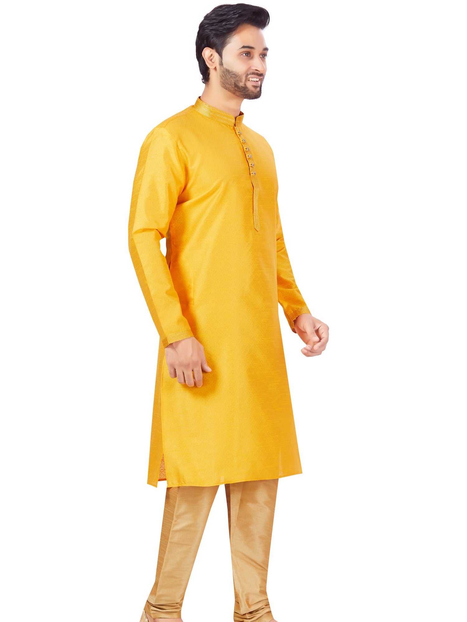 Mens Plain Kurta Payjama - Roop Darshan