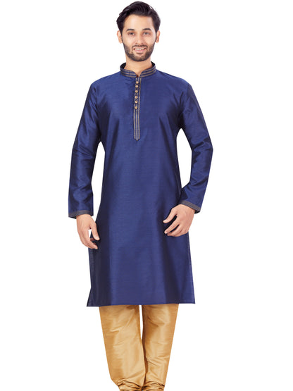 Mens Plain Kurta Payjama - Roop Darshan