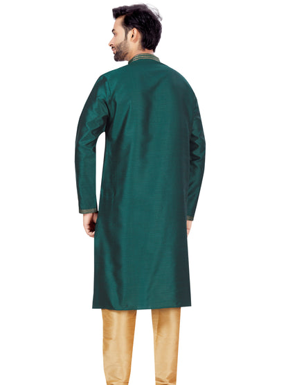 Mens Plain Kurta Payjama - Roop Darshan