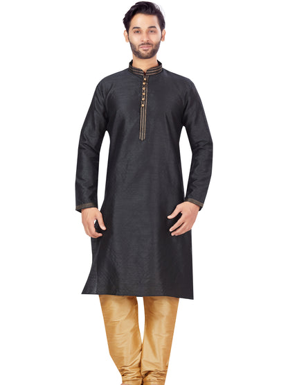 Mens Plain Kurta Payjama - Roop Darshan