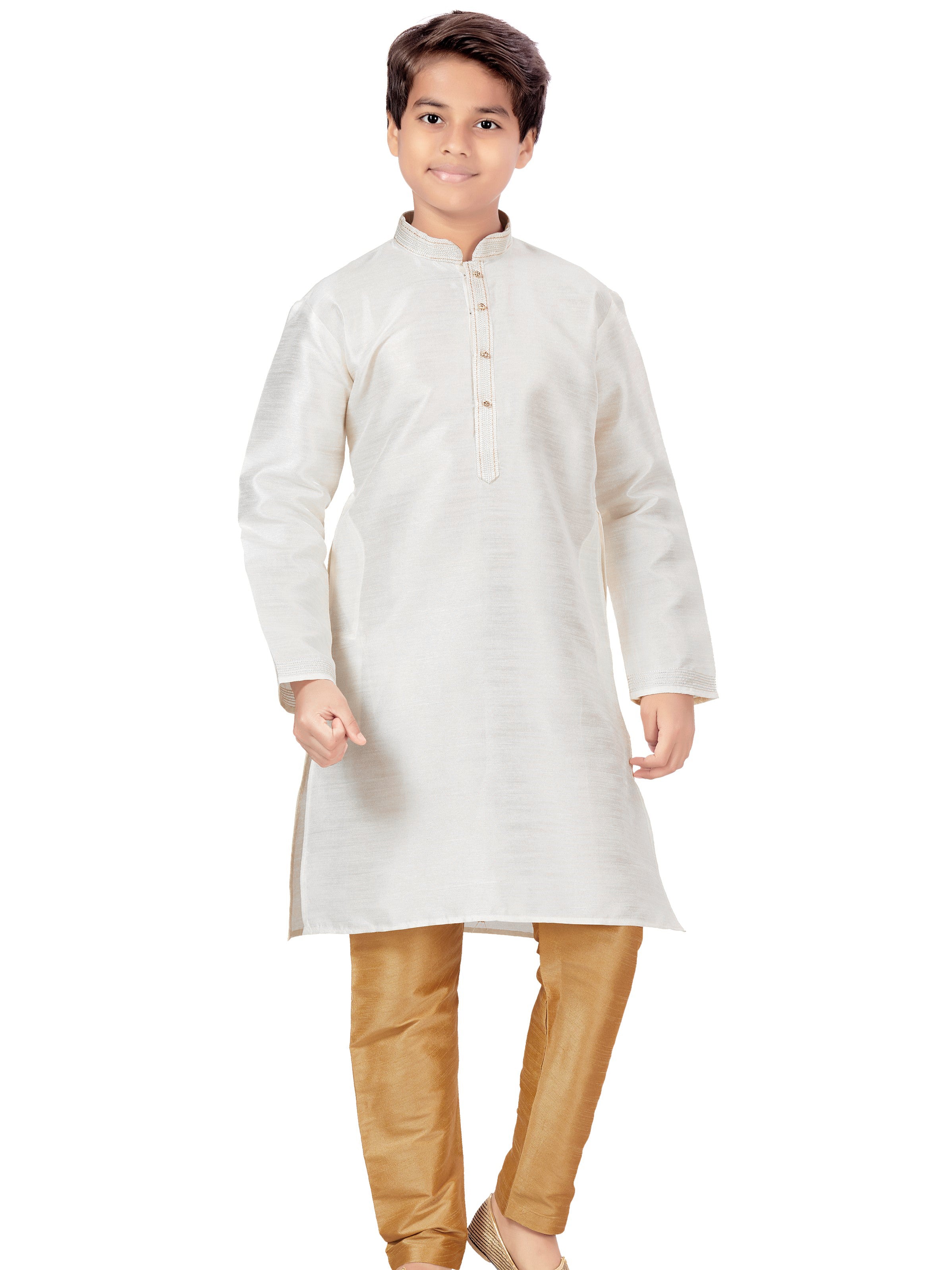 Boys Plain Kurta Payjama - Roop Darshan