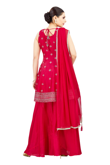 Sonali Palazzo Suit - Roop Darshan