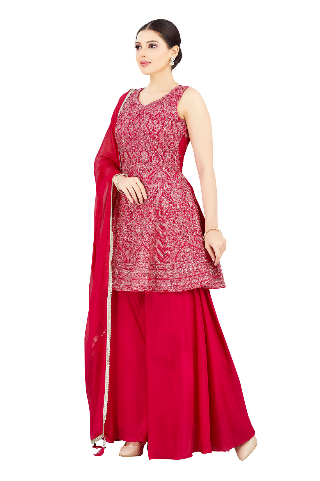 Sonali Palazzo Suit - Roop Darshan