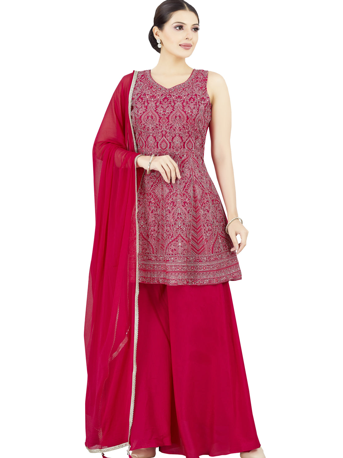 Sonali Palazzo Suit - Roop Darshan